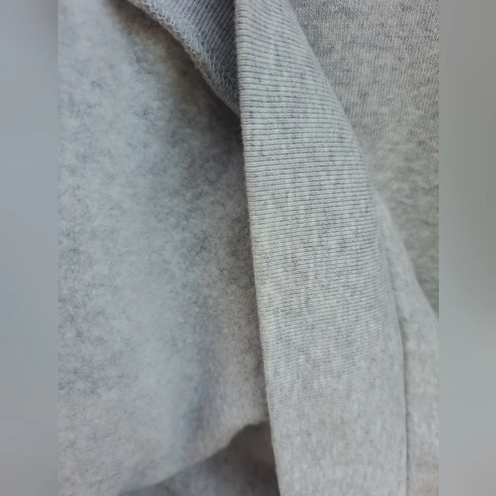 Express Pearl Embellished Gray Sweatshirt Dress Size Meduim - Picture 8 of 10